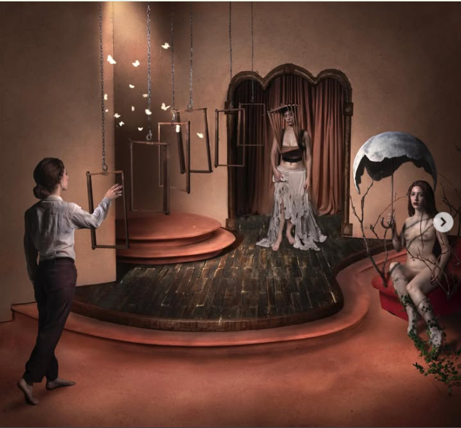 Fotografía surrealista de Iara Luna Bor