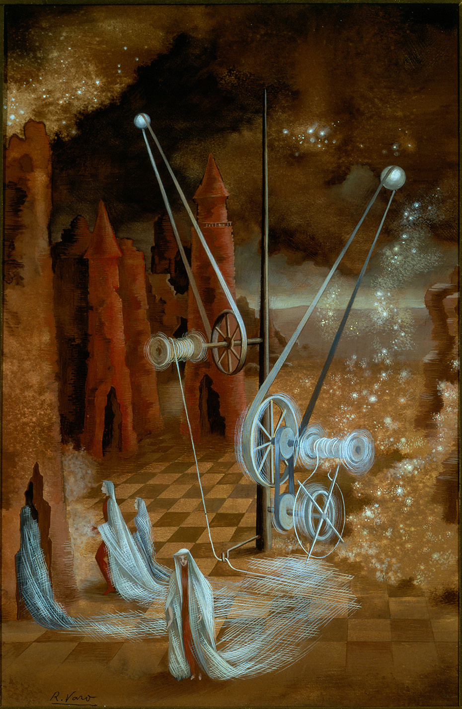 Premonición, Remedios Varo, 1953